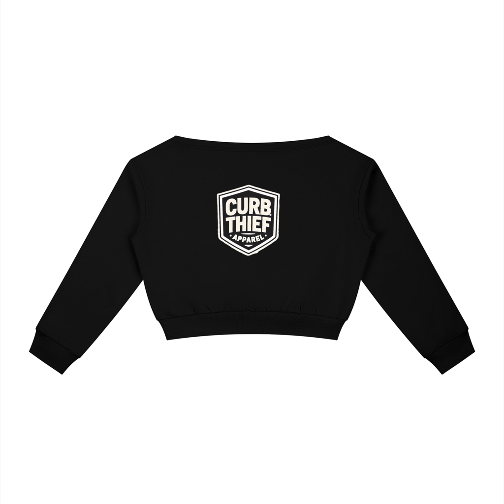 "LEGACY"Women's Off-Shoulder Sweatshirt