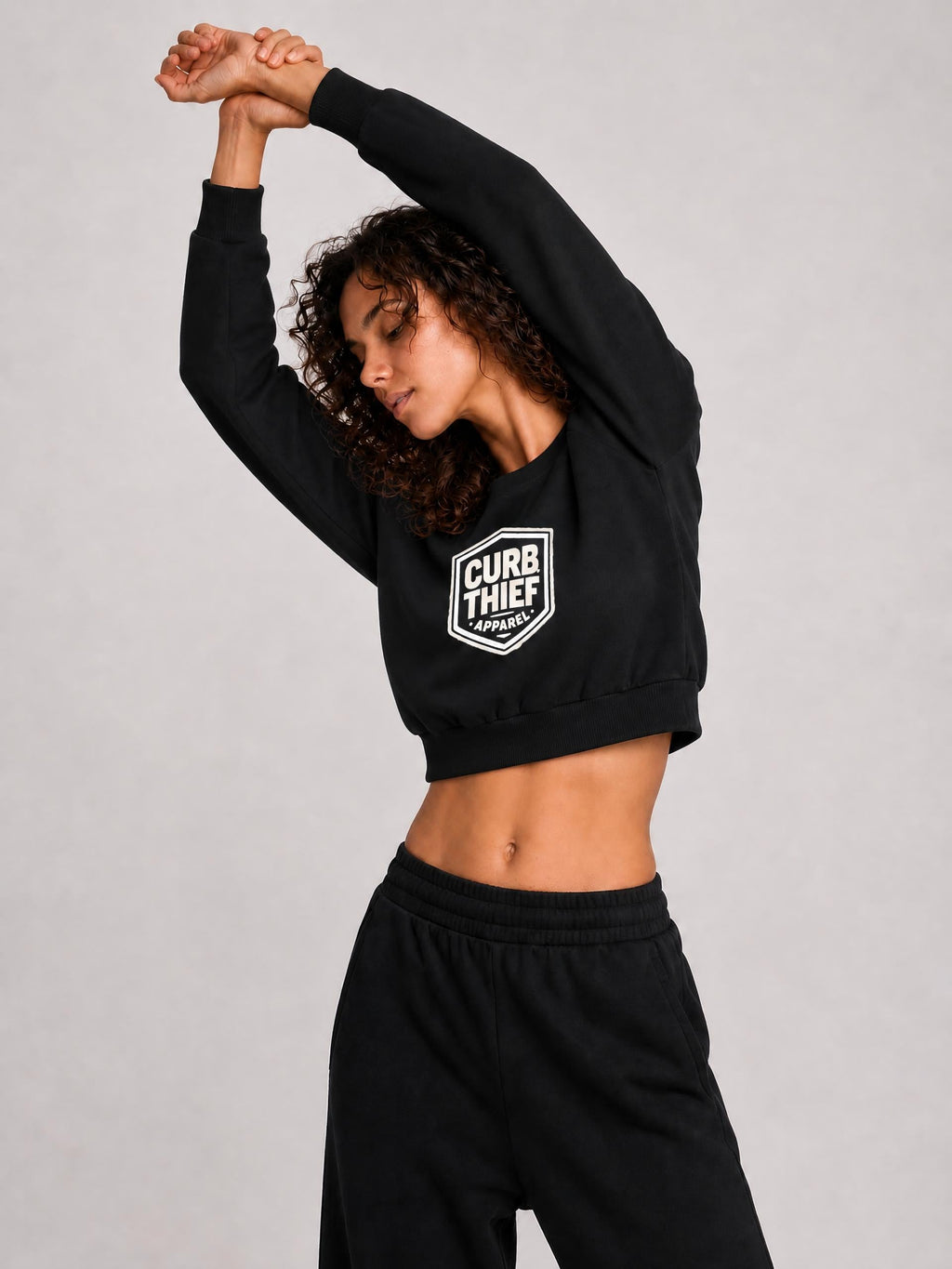 "LEGACY"Women's Off-Shoulder Sweatshirt