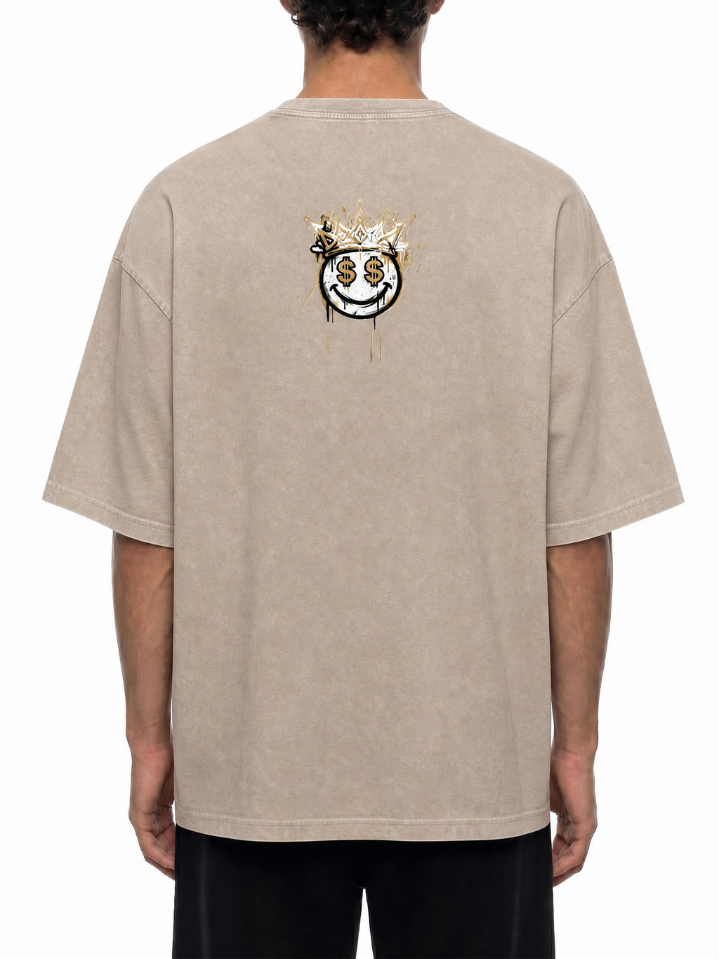 FLIP Oversized Cotton Snow washed T-Shirt