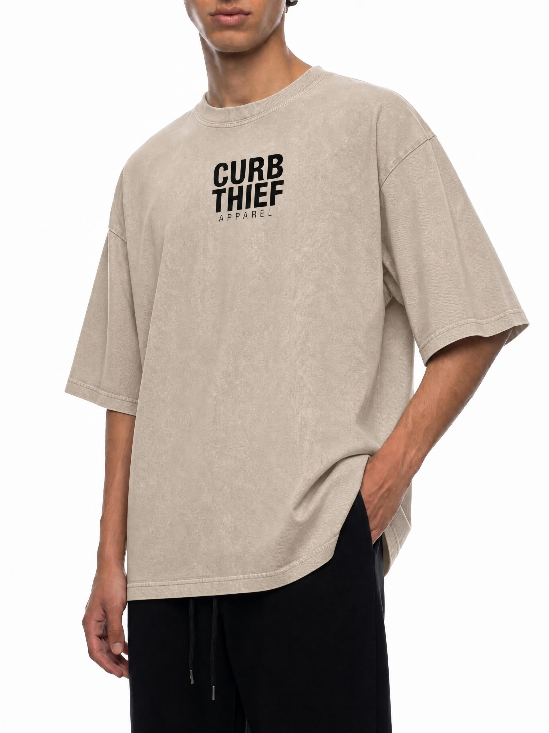 FLIP Oversized Cotton Snow washed T-Shirt